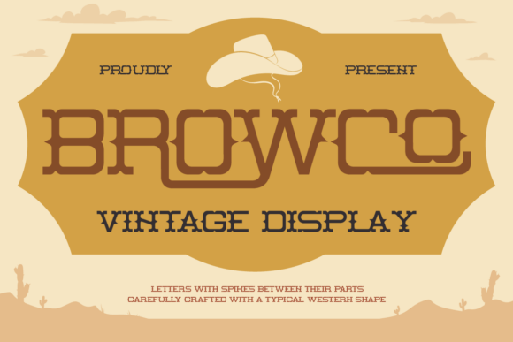 Browco Display Font for Editorial Projects and Brand Storytelling