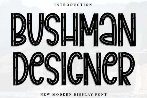 Bushman Designer Font Review for Brand Identity Work