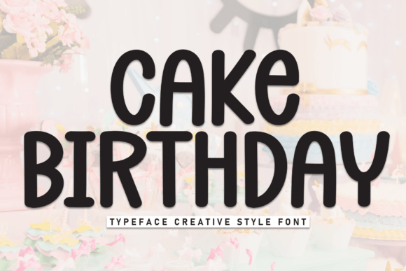 Cake Birthday Font Review