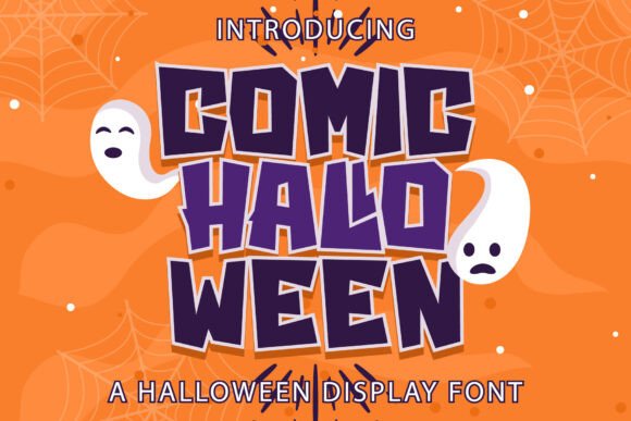 Comic Halloween Font for Bold Designs