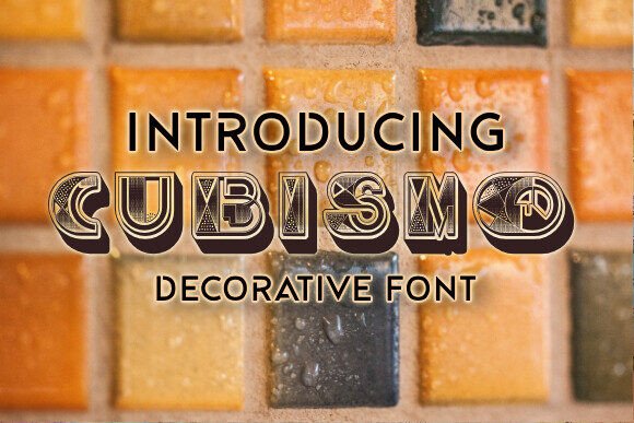 Cubismo: An Elegant Display Font for Editorial Design and Publishing
