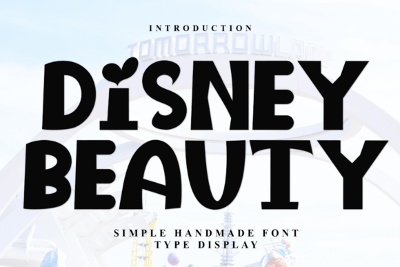 Disney Beauty Font for Creative Campaigns
