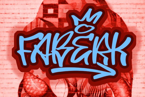 Faberk Font Review: A Bold Graffiti Display Font for Handmade Products