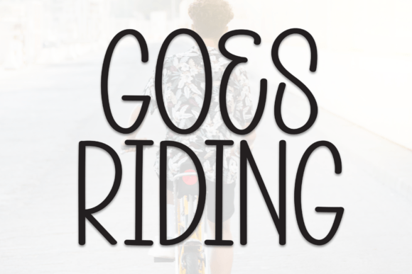 Goes Riding Font