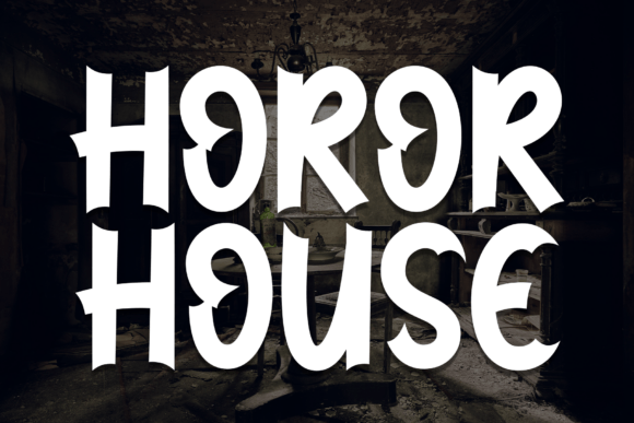 Horor House: A Sweet Handwritten Display Font for Branding and Packaging