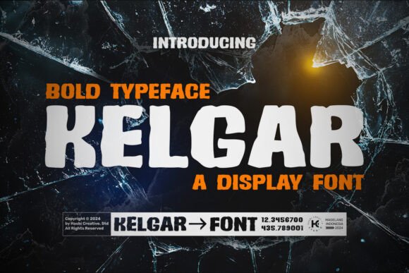 How Kelgar Display Font Transforms Brand Visuals