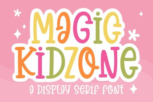 Magic Kidzone: A Playful Display Serif for Digital Branding