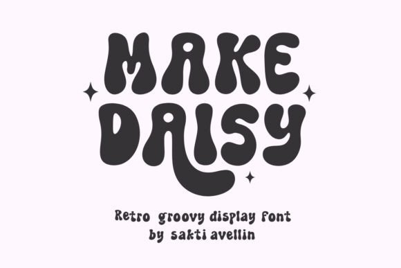 Make Daisy: A Retro Display Font for Cheerful Web Projects