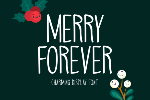 Merry Forever Font: Enchanting Display Type