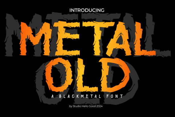 Metal Old Font Review: A Gritty Display Typeface for Bold Branding