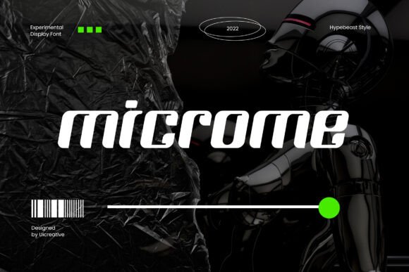 Microme Review: A Futuristic Display Font for Bold Branding
