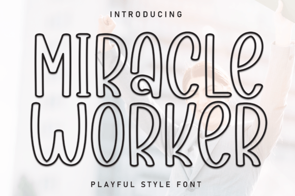 Miracle Worker Font for Charming Branding and Wedding Designs