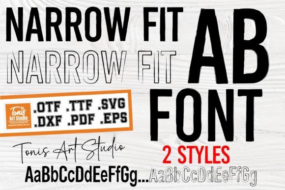 Narrow Fit Font for Modern Branding