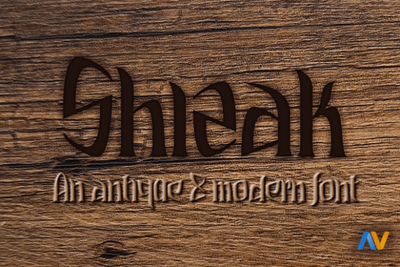 Shizak Font for Web Design