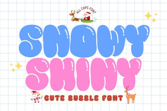 Snowy Shiny: A Festive Font for Bold Campaigns