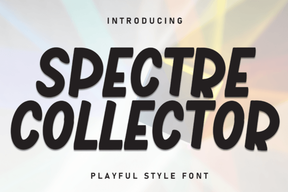 Spectre Collector Font for Creative Makers