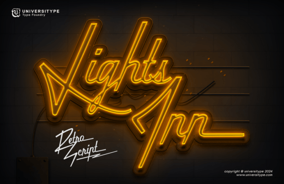Ut Lights Inn Font Review
