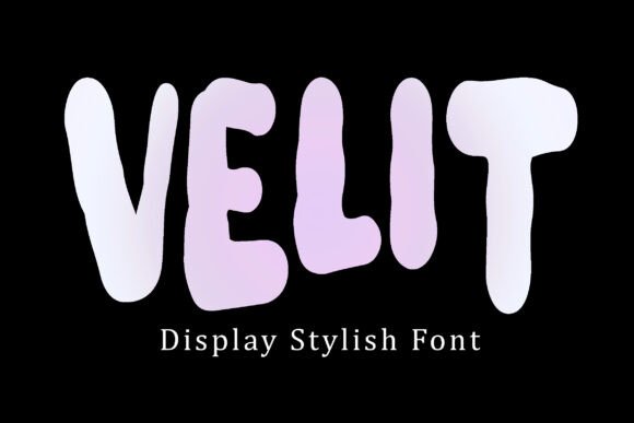 Velit: A Stylish Display Font
